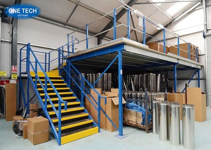 Kệ sàn Mezzanine mang lại sự tiện ích 